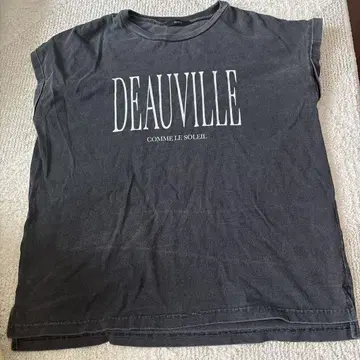 allureville DEAUVILLE T셔츠 다크 그레이