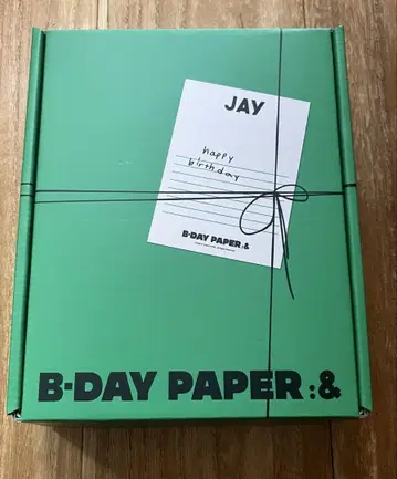 ENHYPEN 제이 B-DAY PAPER JAY 생일