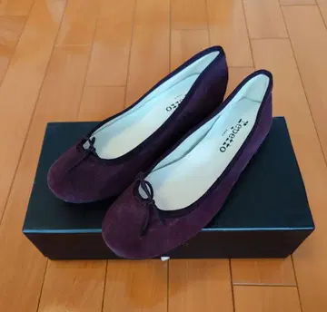 새상품 Repetto 레페토 플랫슈즈 37 브라운