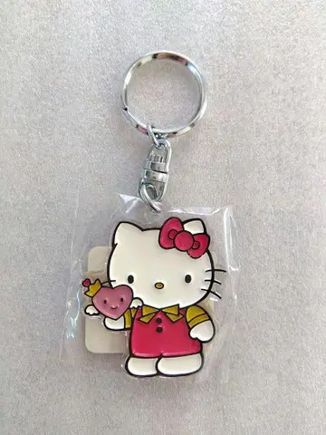 레어 산리오 헬로키티 아크릴 키링 1990