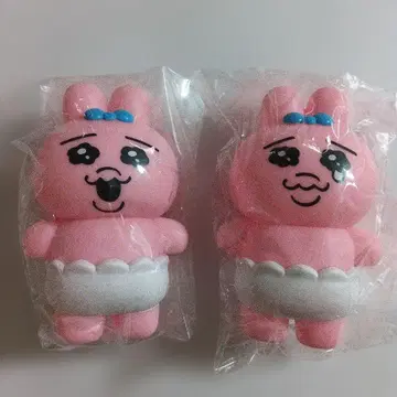 빤쮸토끼 소프트 비닐 피규어 새상품 전 2종 컴플리트 세트
