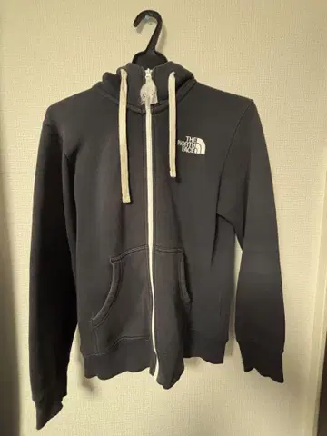 THE NORTH FACE 다크 그레이 풀 집업 후드티