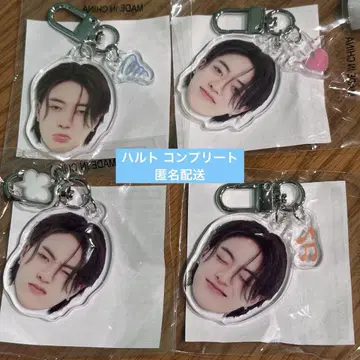 treasure 하루토 캡슐 토이 POPUP 얼굴 아크릴 키링