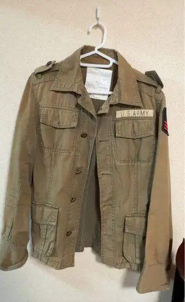 U.S. ARMY 자켓 남성용 여성용 구제 의류 y2k 그런지