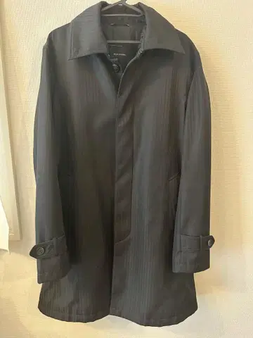 MODA RITORNO 블랙 스트라이프 코트