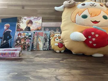 스토푸리 CD 앨범 8장 도서 응원봉 봉제 인형 등 굿즈 모음