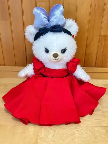 디즈니 유니베어 파피 코스튬 봉제 인형 백설공주