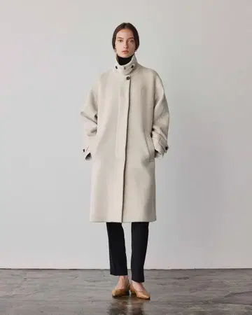 soeju 지롱 라무 스텐카라 코트 IVORY
