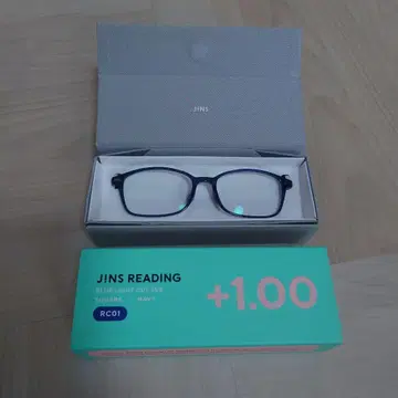 JINS RC01 네이비 +1.00 안경