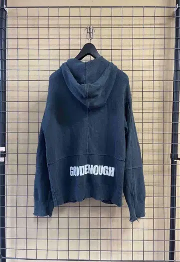 GOOD ENOUGH 다크 블루 후드티