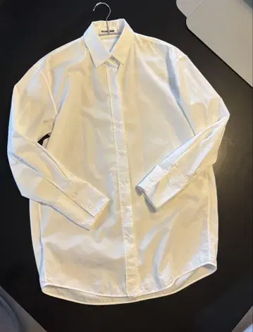 JIL SANDER 화이트 긴팔 셔츠 사이즈 F made in Italy