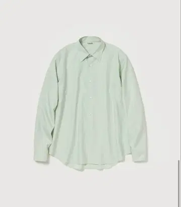 AW25 AURALEE 워시드 핀스 트윌 셔츠
