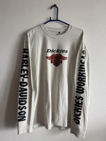 Dickies Harley-Davidson 롱 슬리브 T셔츠 L