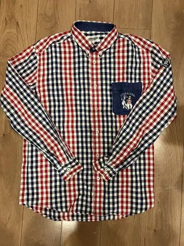 시나코바 체크 셔츠 남성용 SINA COVA