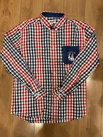 시나코바 체크 셔츠 남성용 SINA COVA