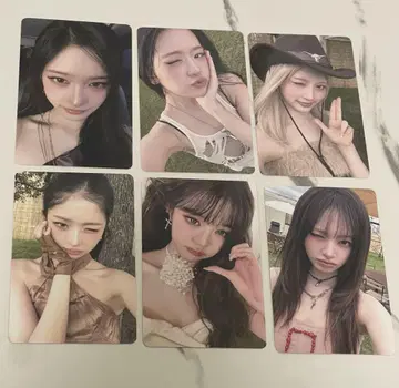 IVE 도쿄 회장 한정 IVE Secret 전원 6매 세트