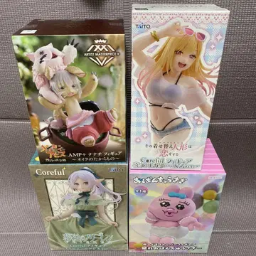 빤쮸토끼 프리렌 키타가와 마린 나나치 피규어 4개