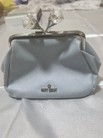 MARY QUANT 마리콴트 가마구치 파우치 스카이블루