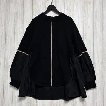 디자인 아에라 design aera 벌룬 슬리브 풀오버 넉넉한