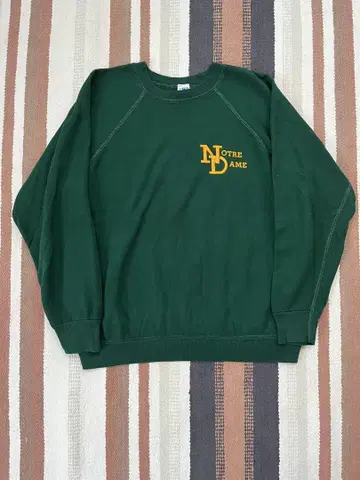 [ 새상품급 ] 70s ARTEX 칼리지 스웨트 셔츠 플로키