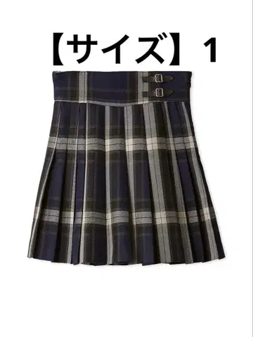 스나이델 플리츠 스카숏 팬츠 네이비