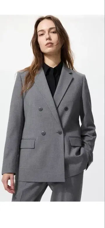 UNIQLO 더블 자켓 S 이번 시즌