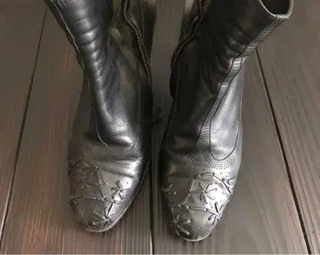 DRIES VAN NOTEN 숏 힐 부츠