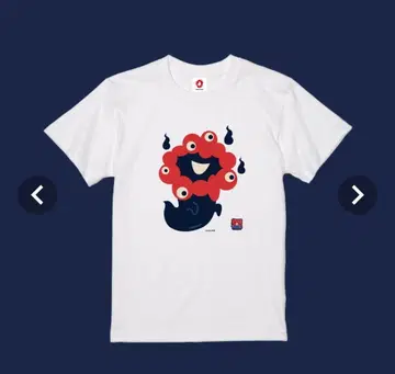 첫 귀에 듣는 괴담 미야쿠미야쿠 T셔츠 화이트