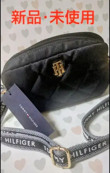 [ 새상품 미사용 ] TOMMY HILFIGER 블랙 숄더백