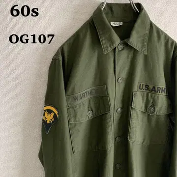 60s og107 유틸리티 셔츠 최상급 size 15 존 레논