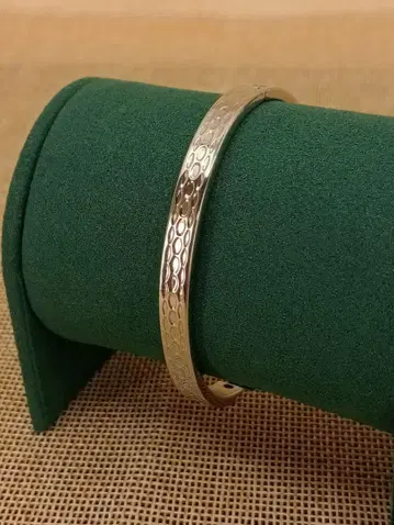 빈티지 실버 오픈 뱅글 팔찌 앤티크