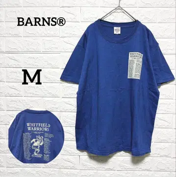 BARNS OUT FITTERS 백 프린트 반팔 T셔츠 M 미국제