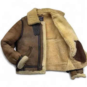 Schott B-3 무스탕 자켓 플라이트 자켓 양가죽 38