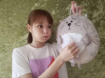 오오하라 사쿠라코 푹신푹신 라코 봉제 인형 티슈 케이스