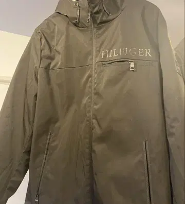 TOMMY HILFIGER 블랙 마운틴 파카 M