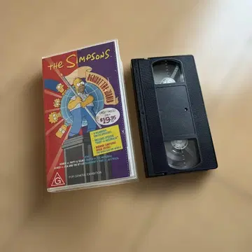 The Simpsons: Against the World VHS