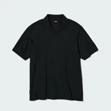 UNIQLO / 에어리즘 피케 셔츠 ( 스키퍼 반팔 )