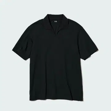 UNIQLO / 에어리즘 피케 셔츠 ( 스키퍼 반팔 )