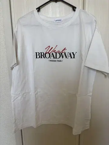 LEPSIM West BROADWAY T셔츠 studio mickey