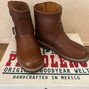 PISTLERO 피로 가죽 엔지니어 부츠