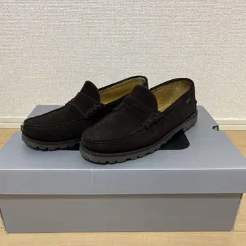 애로우즈 별주 Paraboot 브라운 스웨이드 레이드 밑창 6.5