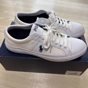 Polo 화이트 스니커즈