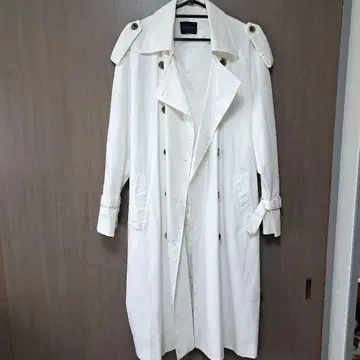 MAYSOME 화이트 롱 코트