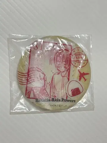 헤타리아 Axis Powers 일본 체인지 캔뱃지