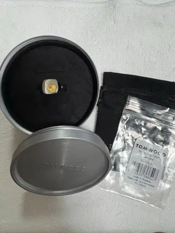 TOM WOOD Mined Ring Small Diamond 52