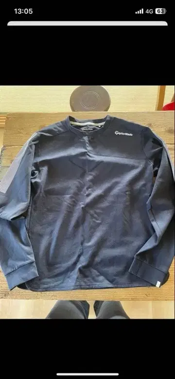 TaylorMade 긴팔 크루넥 L 네이비