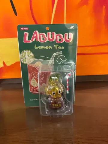 POP MART LABUBU Lemon Tea 피규어