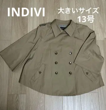 인디비 숏코트 13호 일본제 INDIVI 빅 사이즈