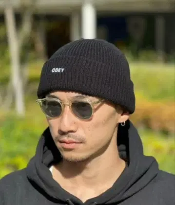 OBEY FUTURE 비니 블랙
