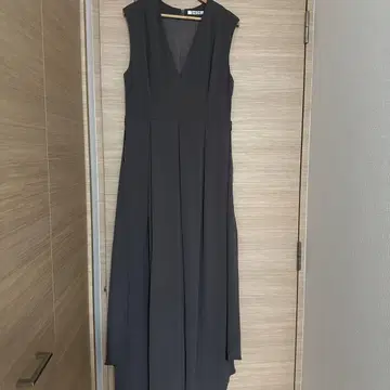 SNIDEL 사이드 프릴 조젯 올인원